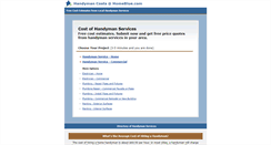Desktop Screenshot of handyman.homeblue.com