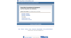 Desktop Screenshot of fengshui.homeblue.com