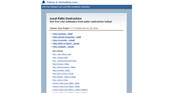 Desktop Screenshot of patios.homeblue.com